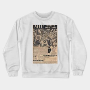 Vintage Queen Stamp Ad Crewneck Sweatshirt